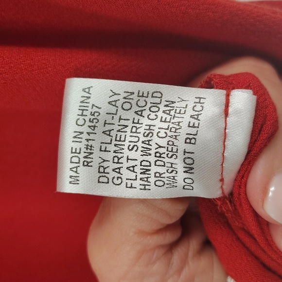 THML Halter Top Size Small White Embroidered Stitching Sleeveless - Picture 6 of 8